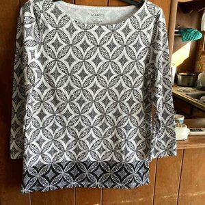 Talbots 3/4 Sleeve Pull Over Womens M